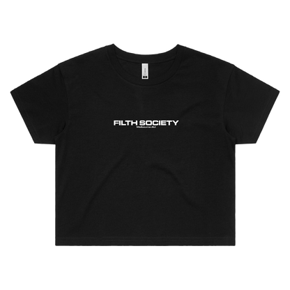 Filth Society Crop Tee